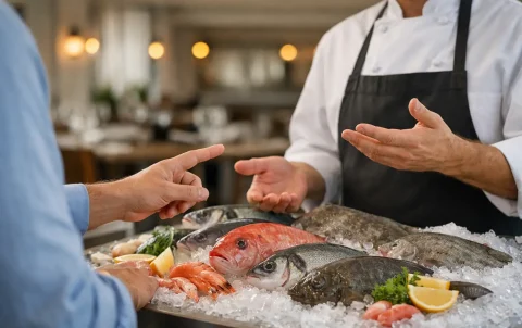 Cómo pedir pescado fresco en un restaurante