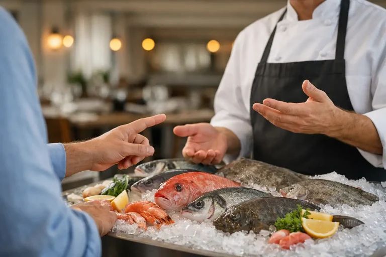 Cómo pedir pescado fresco en un restaurante
