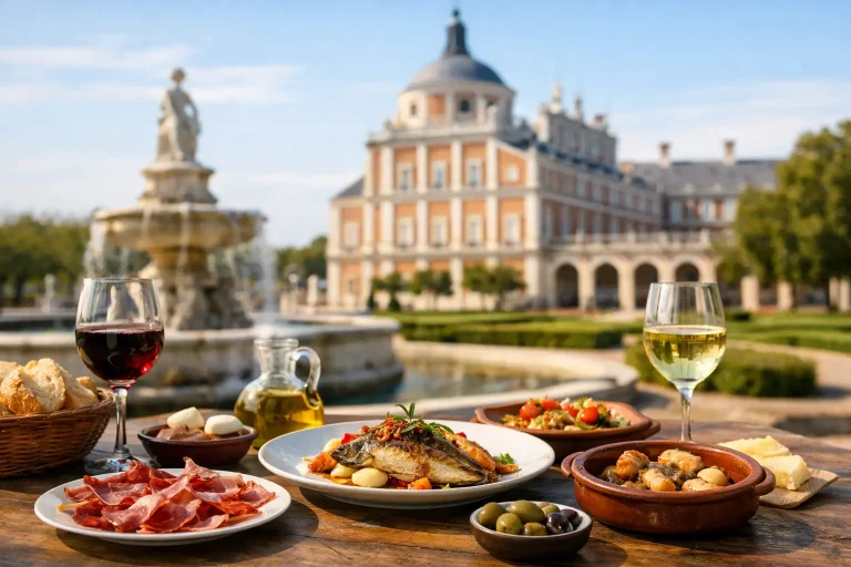 Guía experiencia gastronómica en Aranjuez